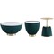 Manhattan Comfort Anderson Coffee Table, End Table 1.0, and End Table 2.0 in Green - Set of 3 3-AT01-GR - alternate 8